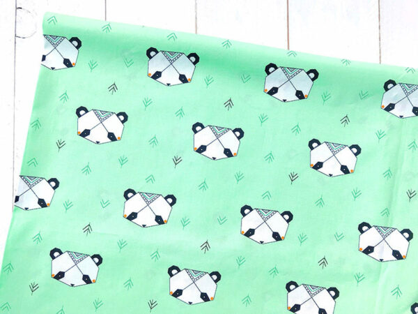 TELA PANDAS SOBRE MENTA / MINT